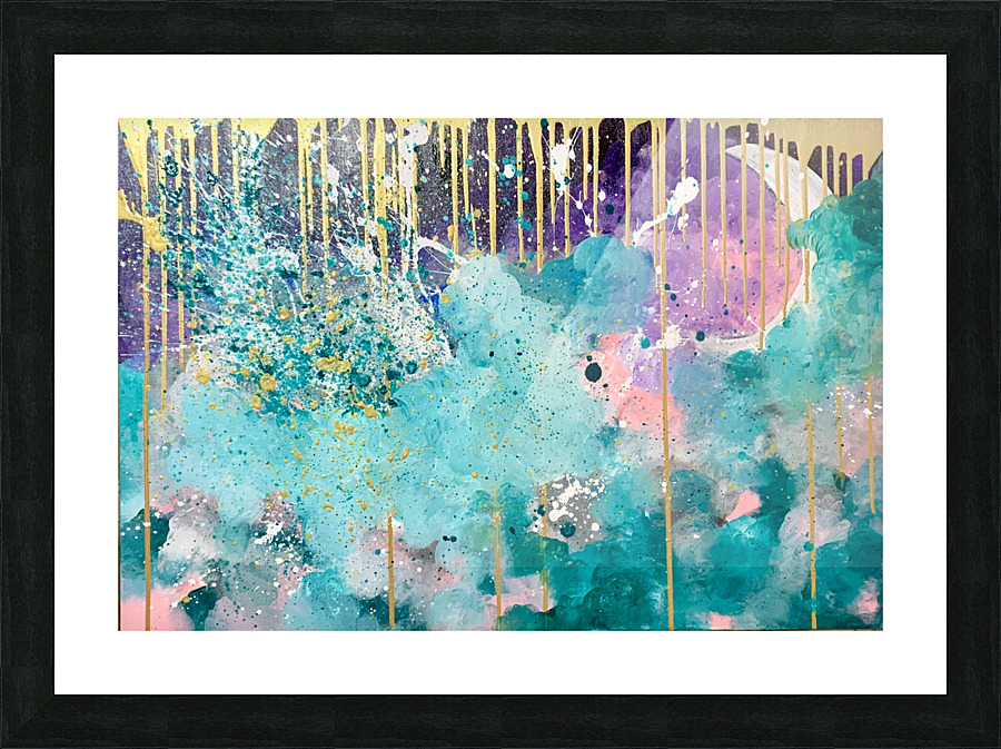 Midnight Love II Picture Frame print