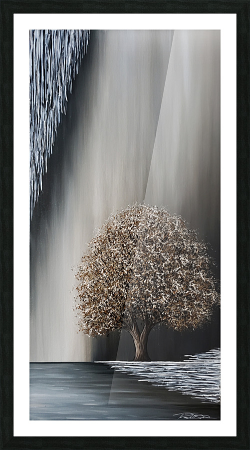 Croyance technique mixte 36 x 18 Picture Frame print