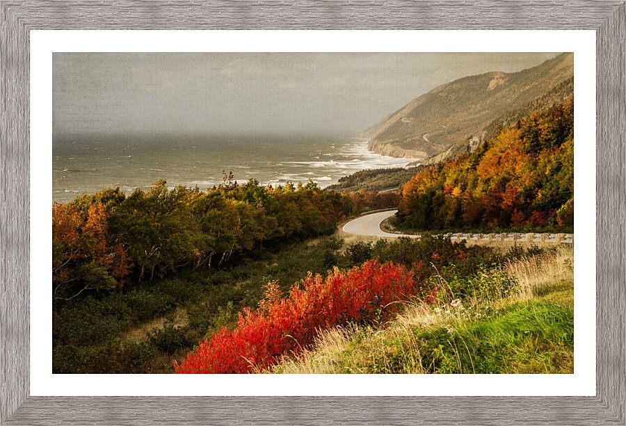Autumn_on_the_Cabot_Trail Picture Frame print