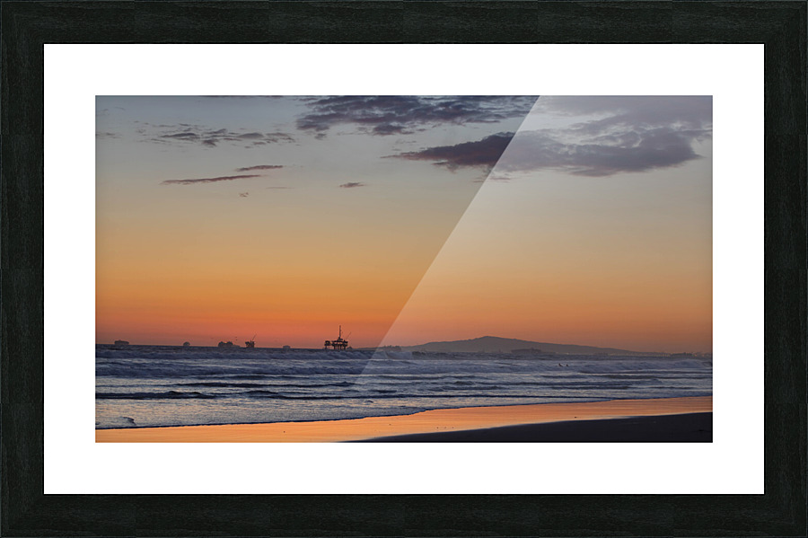 Ocean Development Picture Frame print