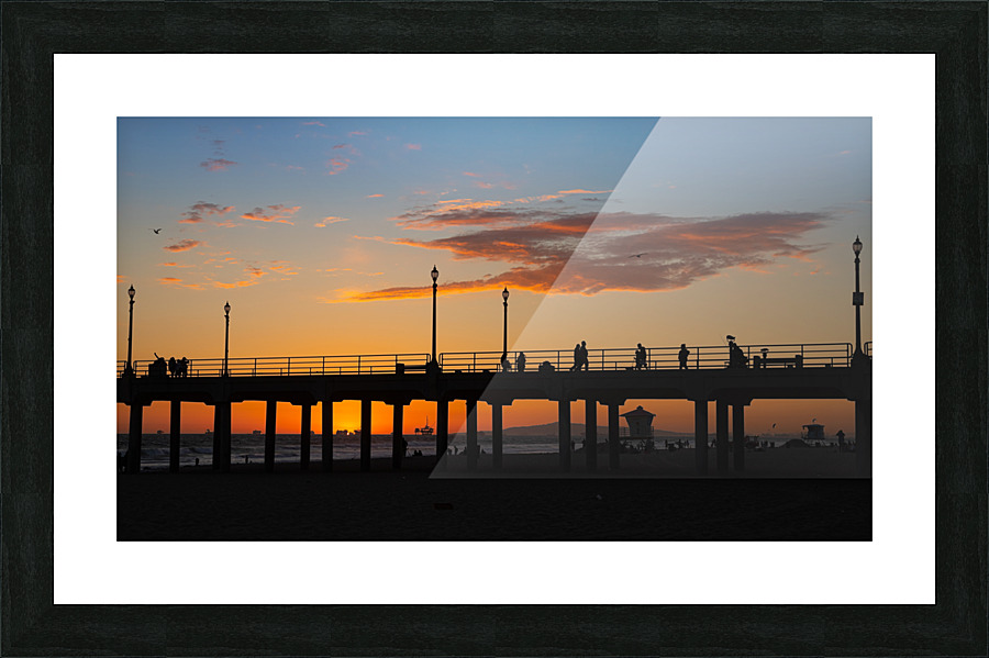 Life At The Pier 3 Picture Frame print
