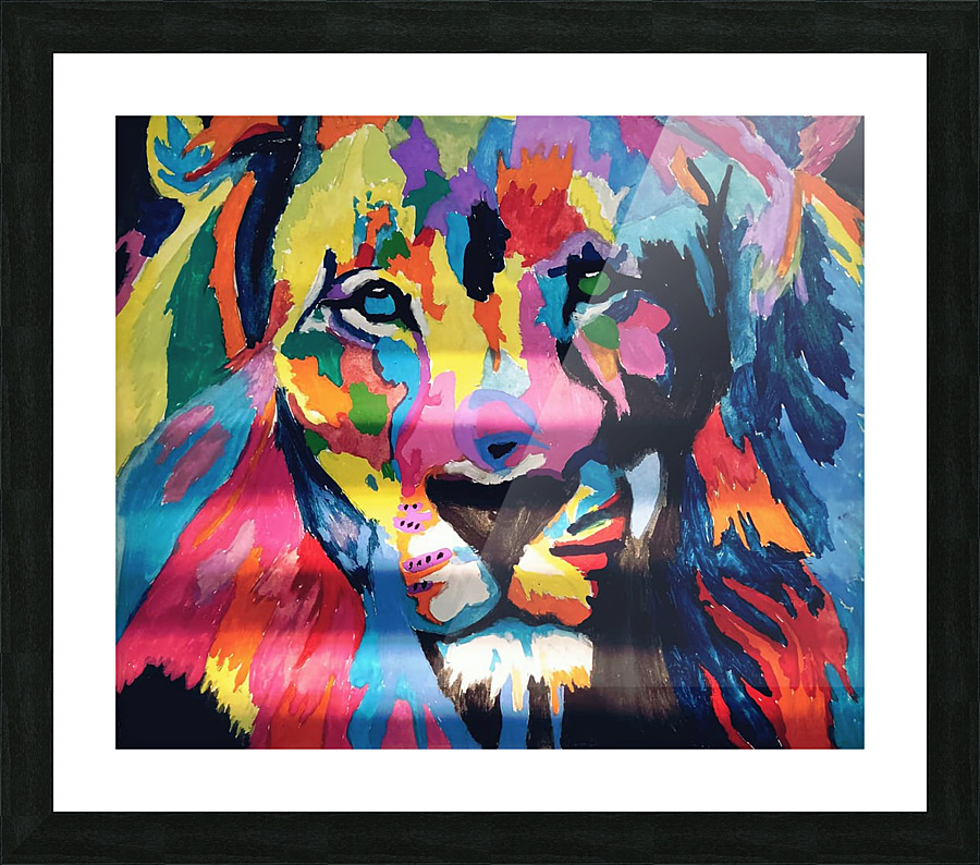 Vision with Continuation Picture Frame print