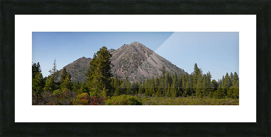Black Butte Picture Frame print