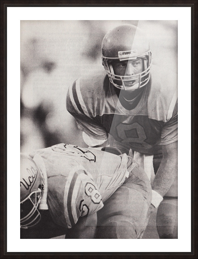 1987 Troy Aikman Poster Picture Frame print