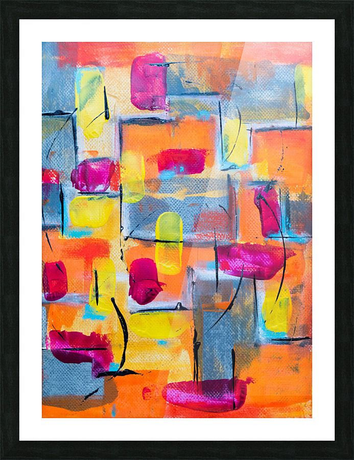 colors Picture Frame Printing