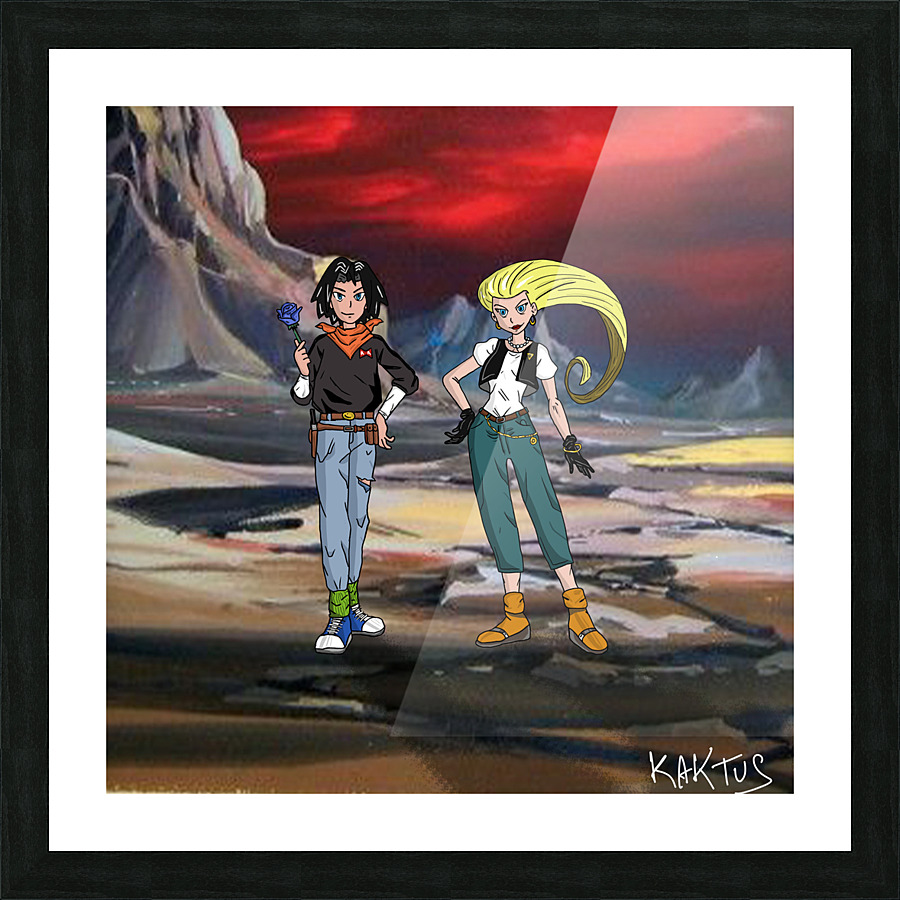 La Team Rocket en C17 et C18 Picture Frame print