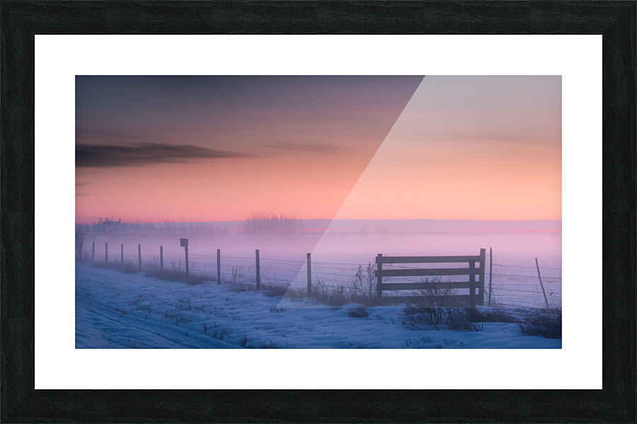 Asleep Picture Frame print