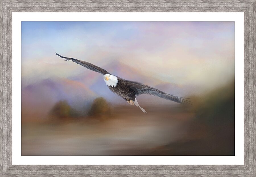With the Winds Picture Frame print