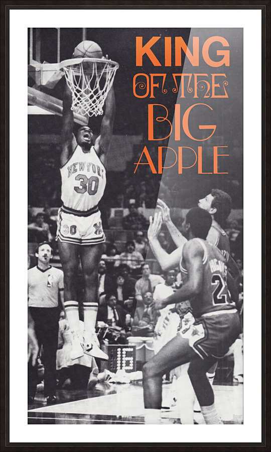 1984 King of the Big Apple Poster Picture Frame print
