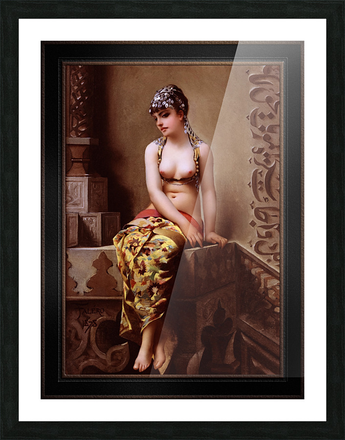 Enchantress by Luis Ricardo Falero Classical Art Xzendor7 Old Masters Reproductions Picture Frame print