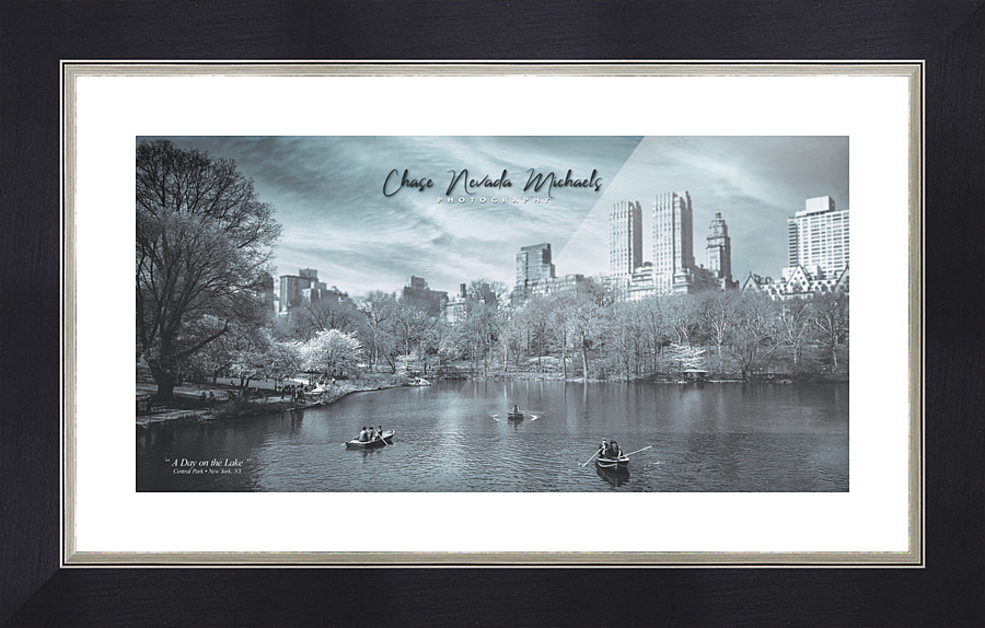 On The Lake  Framed Print Print
