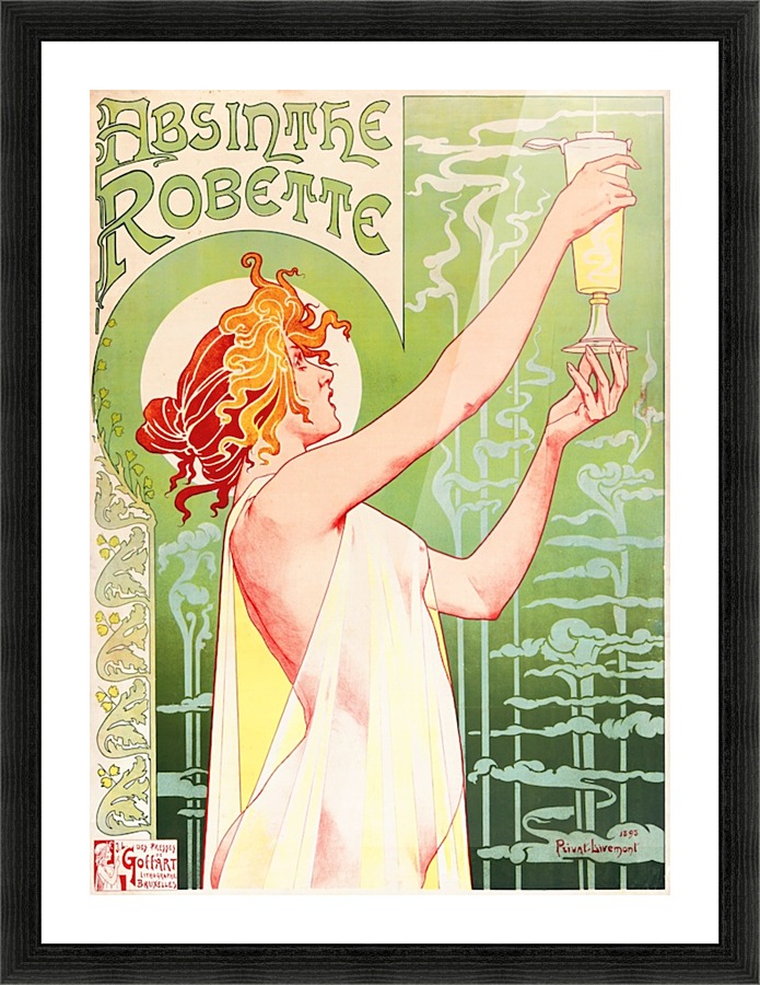 Absinthe Picture Frame print