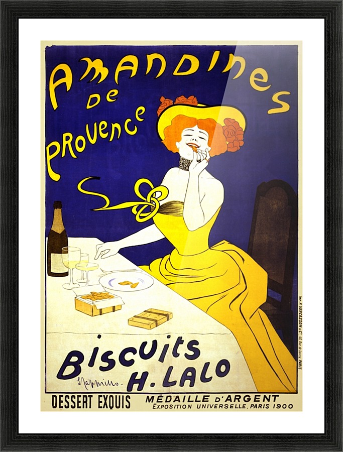 Cappiello - Amandines de Provence Picture Frame print