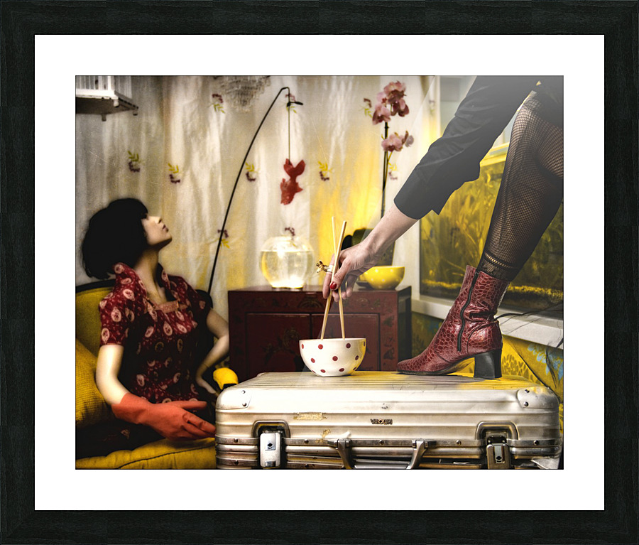Sushi-Factory Picture Frame print
