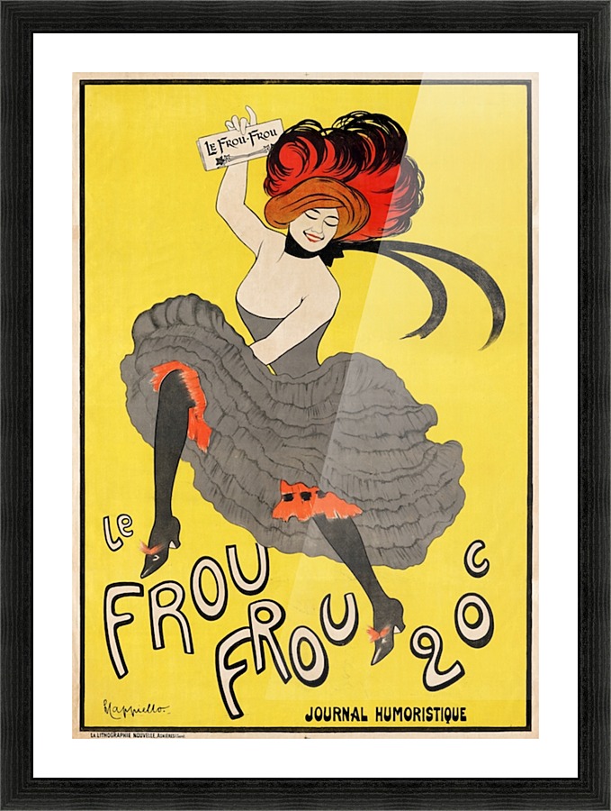 Le Frou Frou Picture Frame print