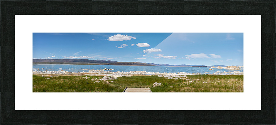 Mono Lake with Tufas Picture Frame print