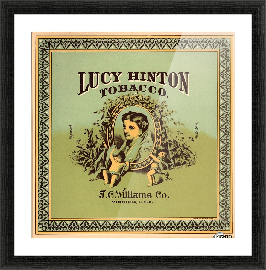 Lucy Hinton Tobacco Picture Frame print