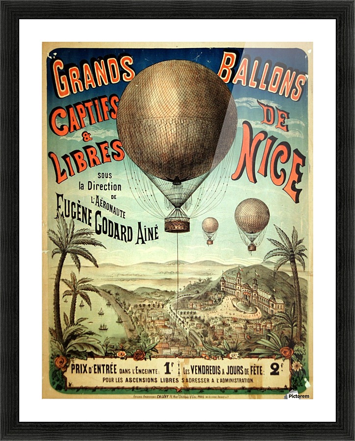 Grands Ballons de Nice  Framed Print Print