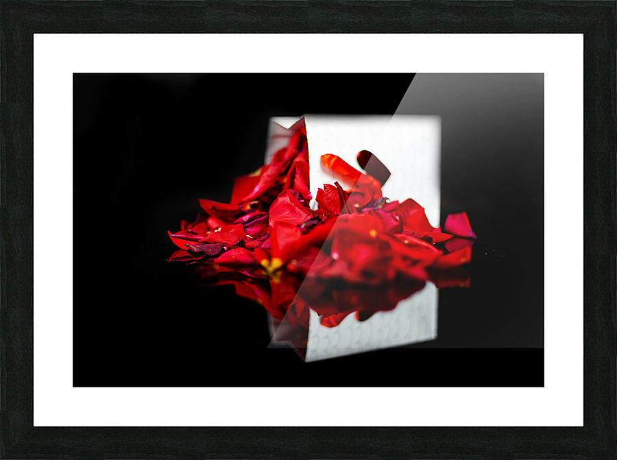 Rose Petals Picture Frame print