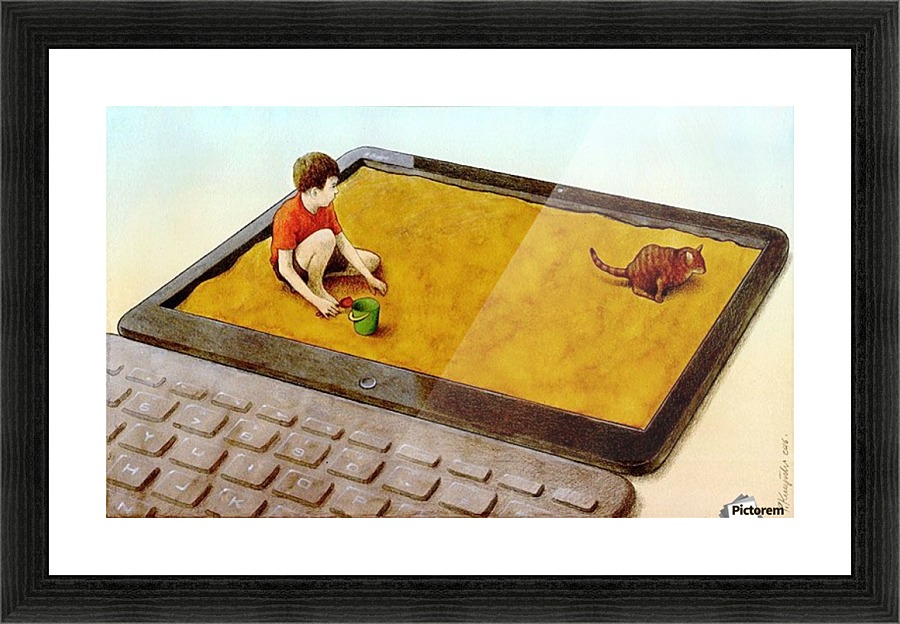 hater Picture Frame print