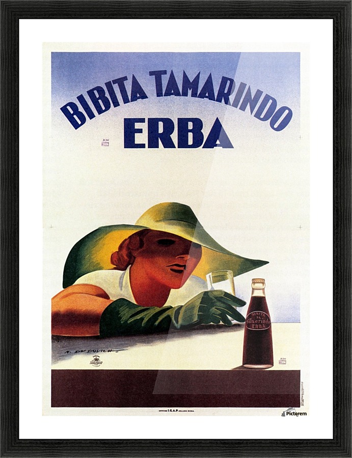 Bibita Tamarindo Erba  Framed Print Print