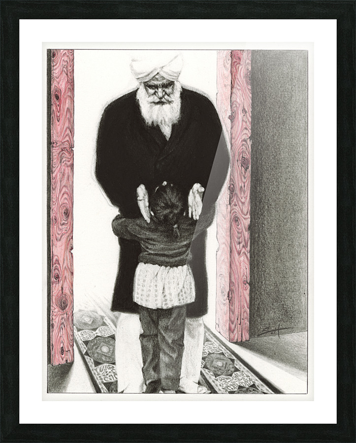 The Lane of Love Picture Frame print