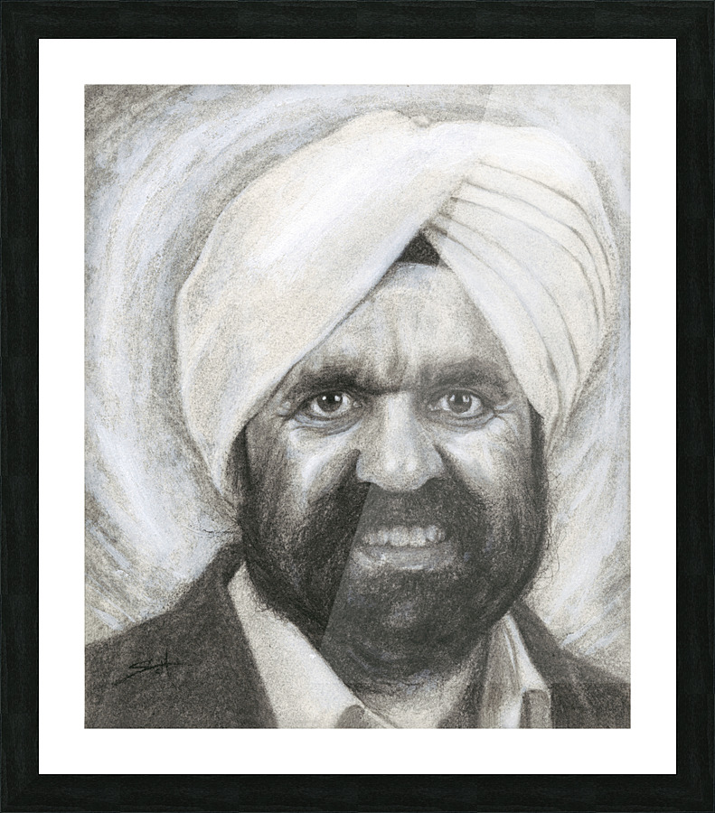 Master Rajinder Ji Maharaj Picture Frame print