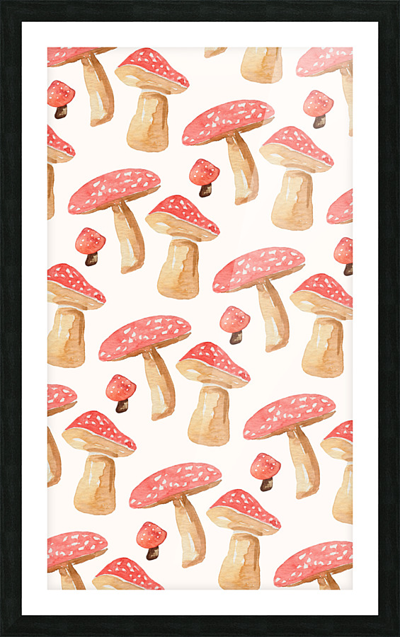 Shrooms Picture Frame print
