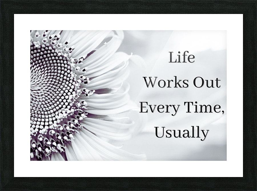 Life Picture Frame print