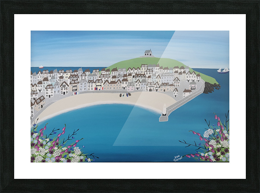 St Ives Summer Picture Frame print