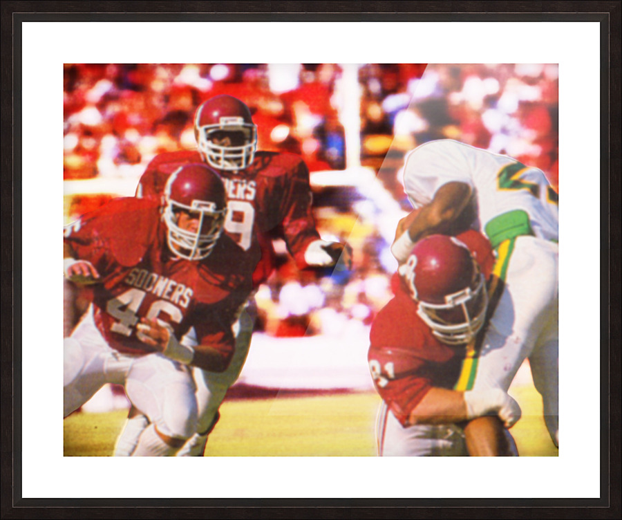 1984 Oklahoma Football | Row 1 Picture Frame print