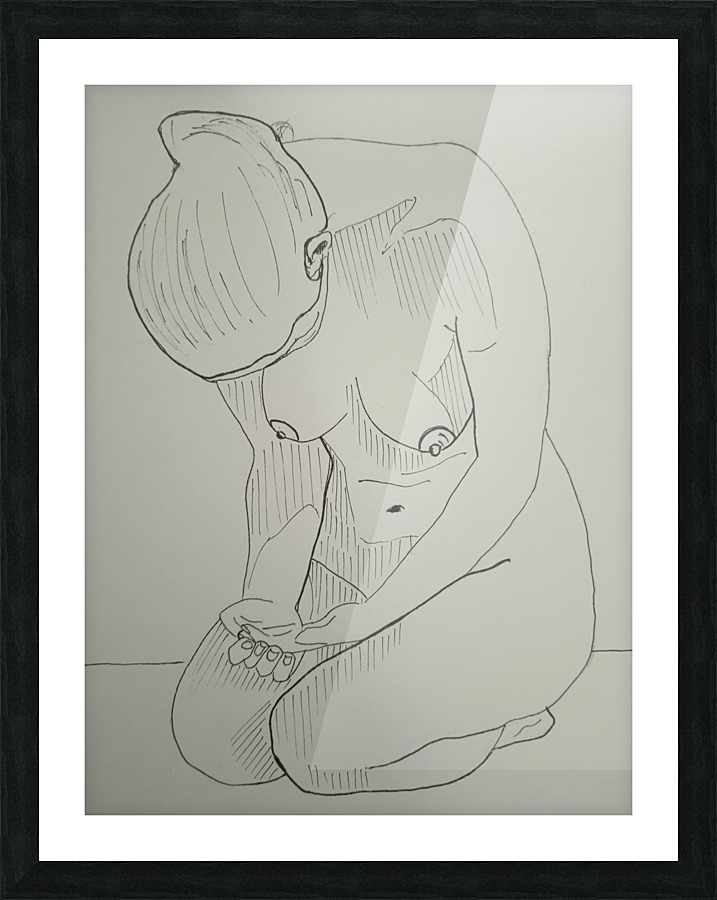 A Dream in Solitude Picture Frame print