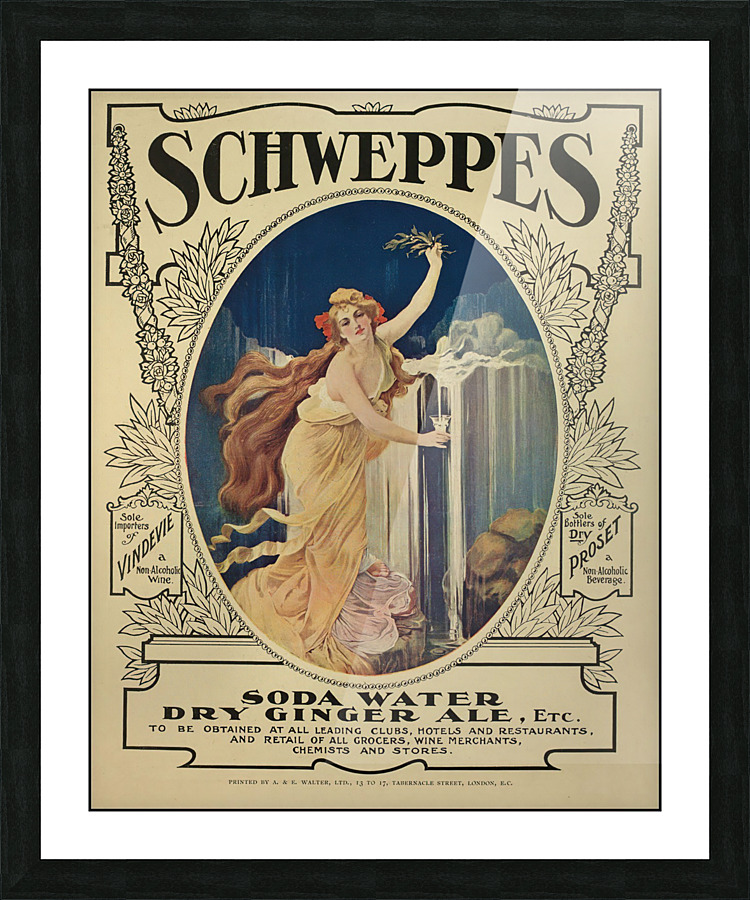 art nouveau poster for