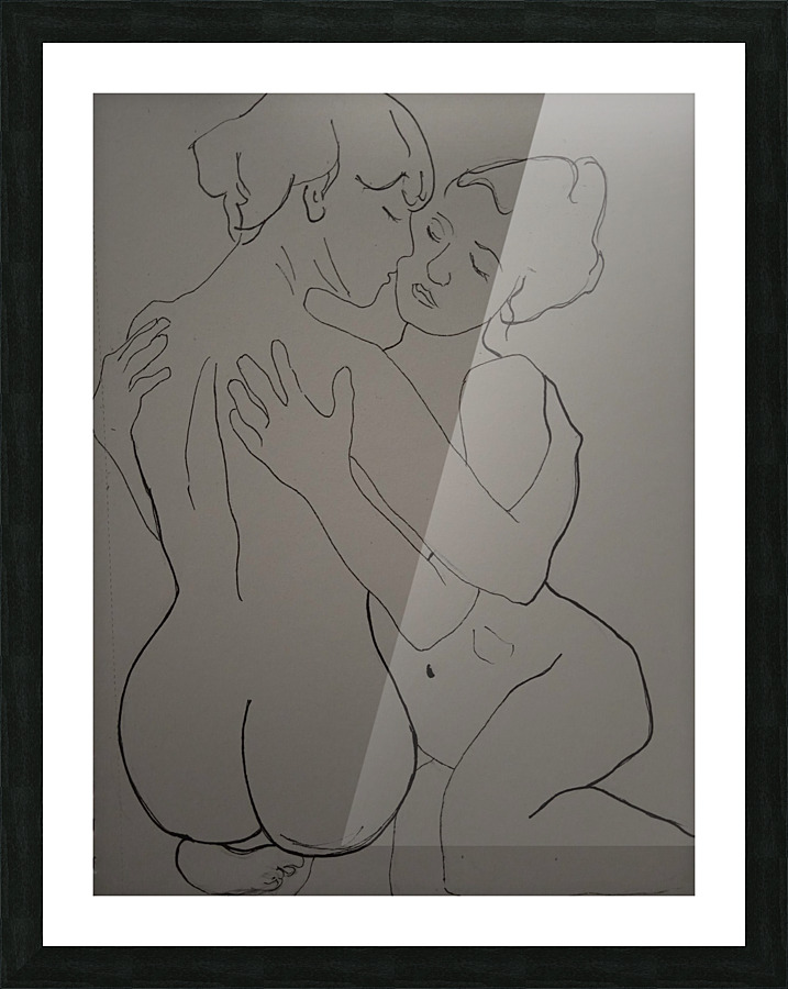 Embrace Picture Frame print