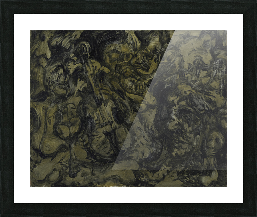 The Arts: Pareidolia  Framed Print Print