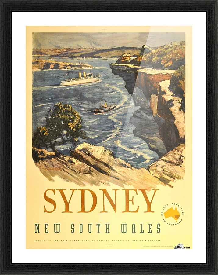 Sydney New South Wales  Framed Print Print