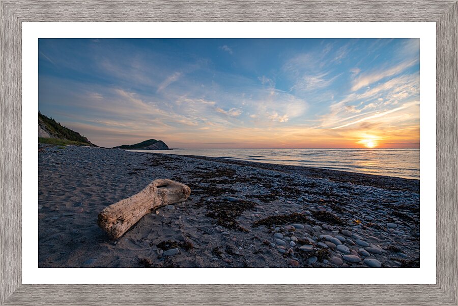 Seaside Sunset Picture Frame print