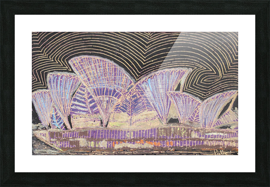 Sydney opera house  Framed Print Print