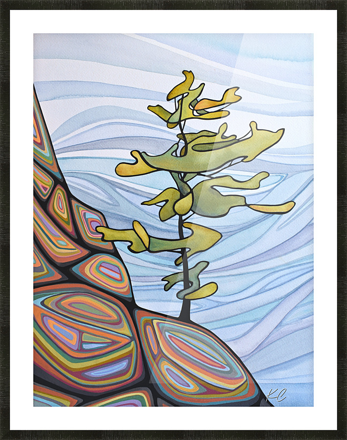 Rainbow Rocks 1  Framed Print Print