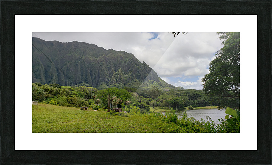 A Timeless Lake  Picture Frame print