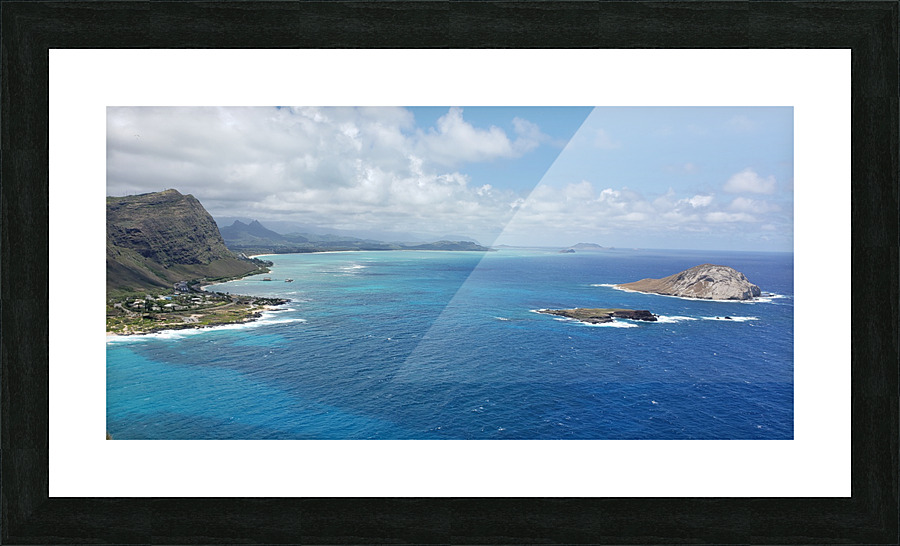 Blue Waters Picture Frame print