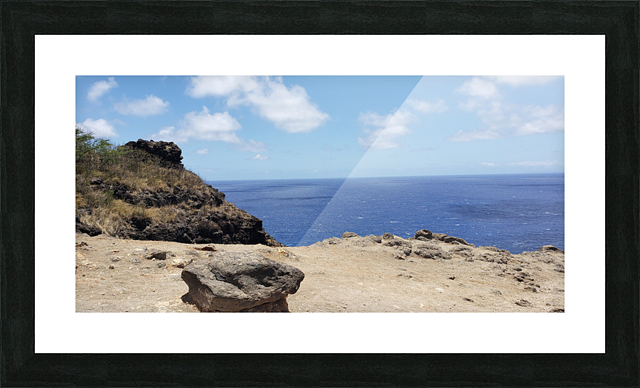 A Rocks Perfect View Picture Frame print