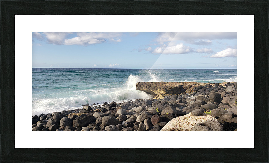 Rough Waters Picture Frame print