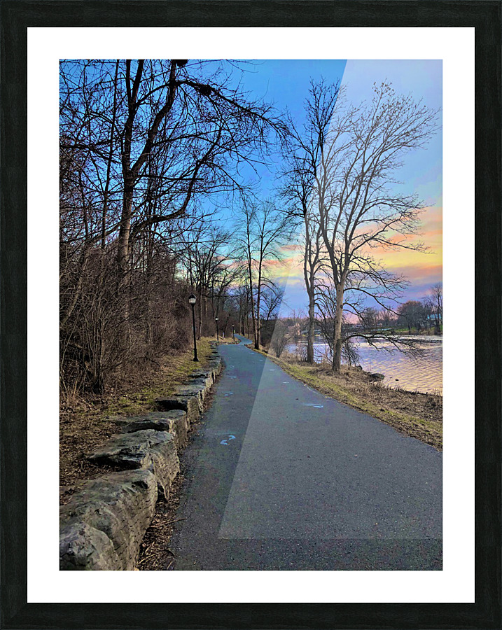 Springside Park Trail - Napanee Picture Frame print