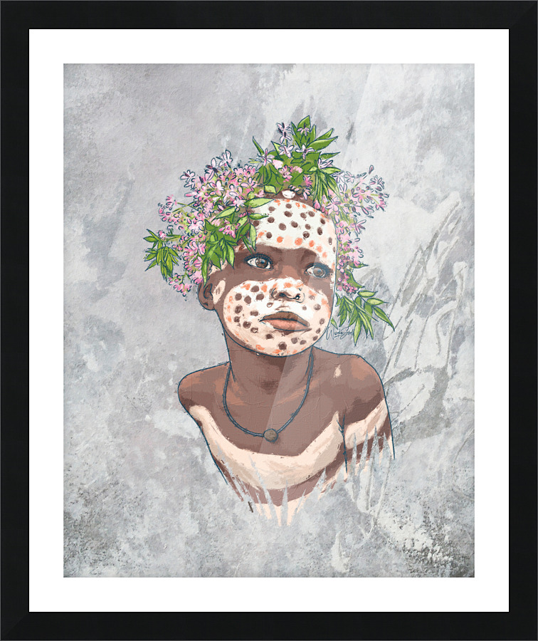 Old Soul Picture Frame print