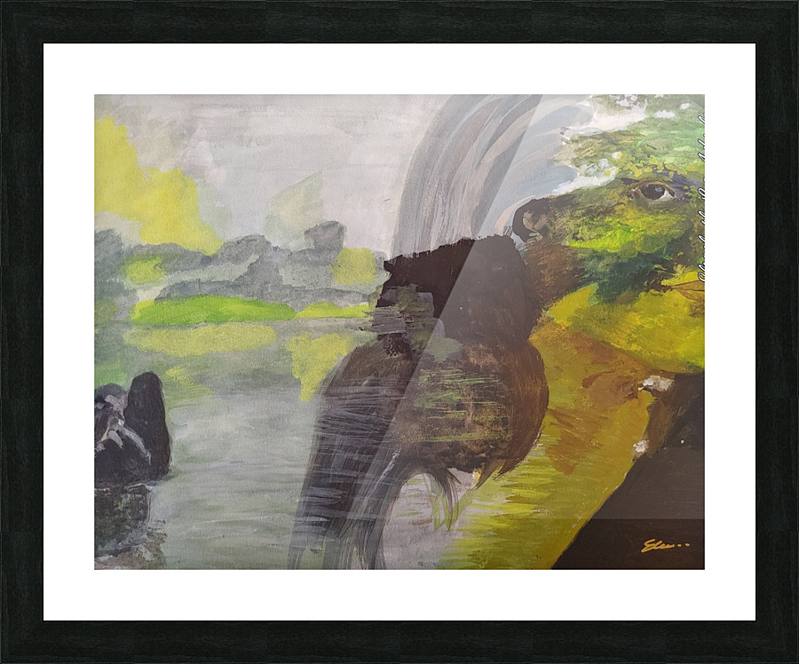 LADY EARTH  Framed Print Print