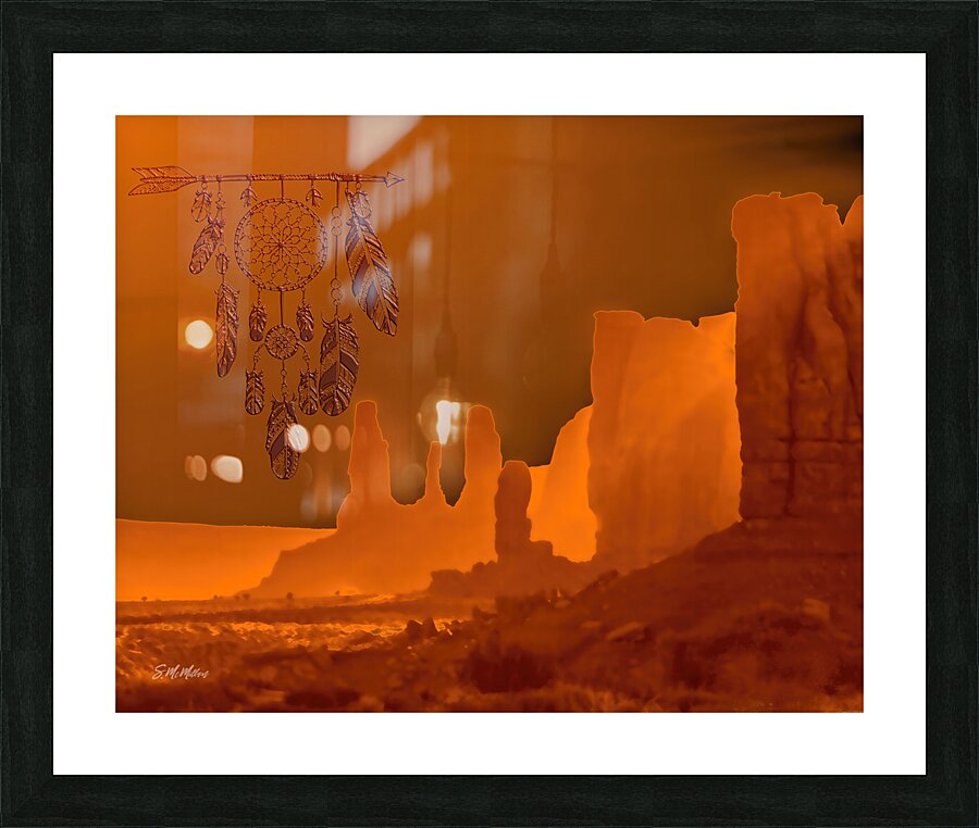 Desert Spires Picture Frame print