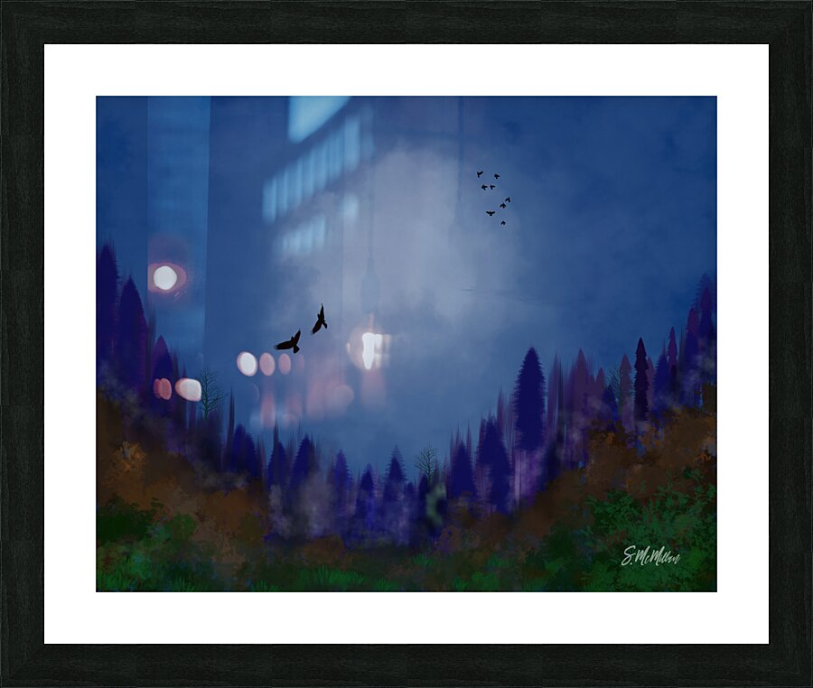 Night Mood Picture Frame print