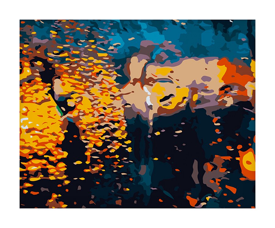 City Rain 24 Picture Frame print