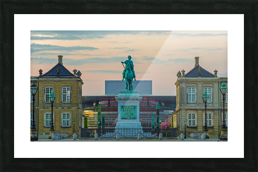 Old and New Copenhagen Picture Frame print